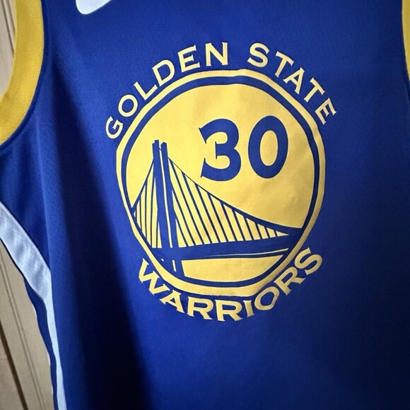 Golden State Warriors Steph Curry Swingman Jersey Icon Edition Men Size Large 48 - Picture 5 of 7